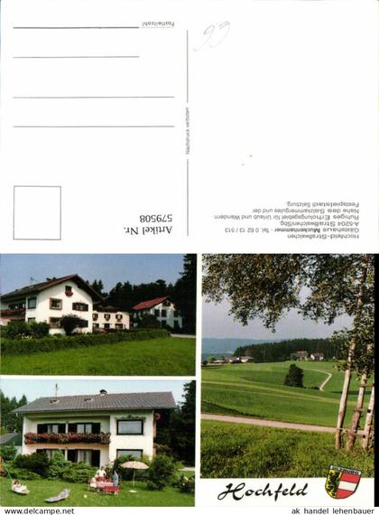 579508,Mehrbild Ak Straßwalchen Gästehaus Muckenhammer Hochfeld