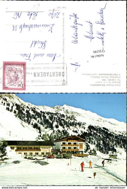 721745 Obertauern Obertauern Bez. St. Johann im Pongau Pension Kesselspitze
