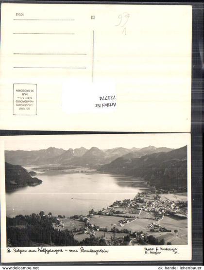 721774 St. Gilgen St. Gilgen Bez. Salzburg-Umgebung