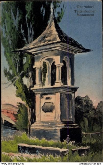 CPA Oberndorf bei Salzburg, Tettenbacher Monument