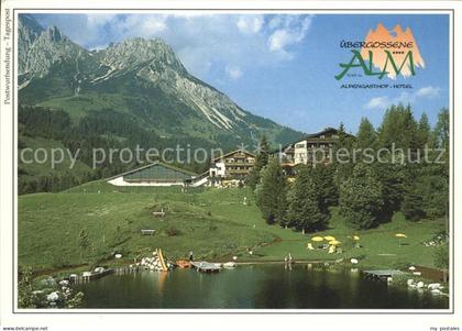 Dienten Hochkoenig Alpengasthof Hotel uebergossene Alm Panorama