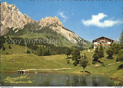 Dienten Hochkoenig Alpengasthof uebergossene Alm