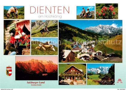 Dienten Hochkoenig Panorama Teilansichten