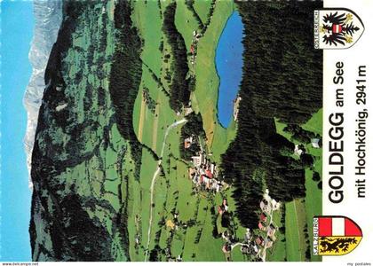 Goldegg Pongau AT Fliegeraufnahme