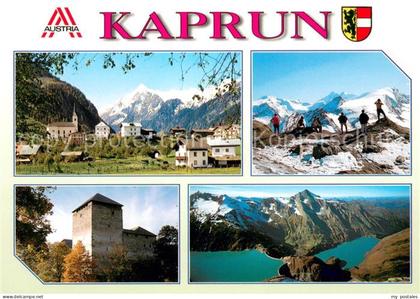 Kaprun Kitzsteinhorn Mauerkogelscharte Burg Kaprun Stausee Kaprun