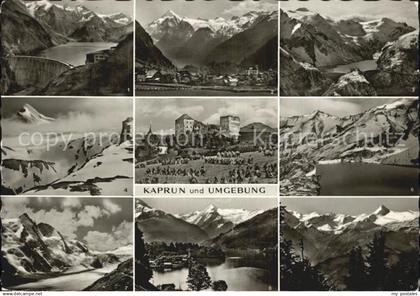 Kaprun Linbergspeicher Kitzsteinhorn Moserboden Schloss Kaprun Zell am See