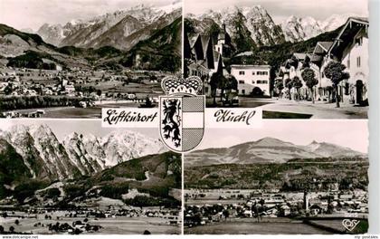 Kuchl Salzburg AT Panorama Ortspartie