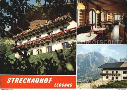Leogang Gasthof Pension Streckauhof