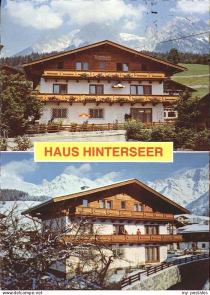 Maria Alm Steinernen Meer Haus Hinterseer