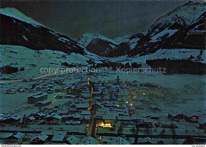 Mittersill Oberpinzgau Salzburg AT Panorama Alpen Nachtaufnahme