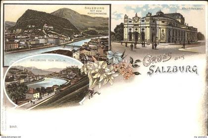 Salzburg Oesterreich Kapuzinerberg Stadt Theater Muelln