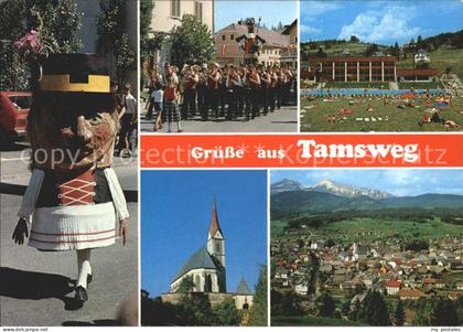 Tamsweg Lungau Samson Umzuege Schwimmbad Kirche Panorama