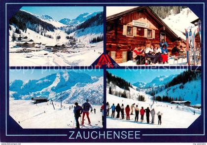 Zauchensee Altenmarkt im Pongau AT Panorama Garnhofhuette Zauchensee Skischule