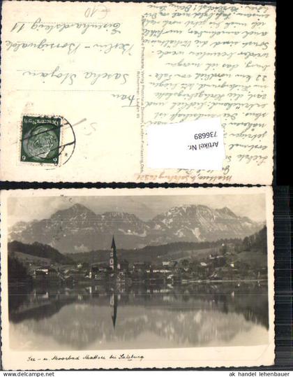 736689 Mattsee bei Salzburg 1940 gel Berlin Borsigwalde Reinickendorf