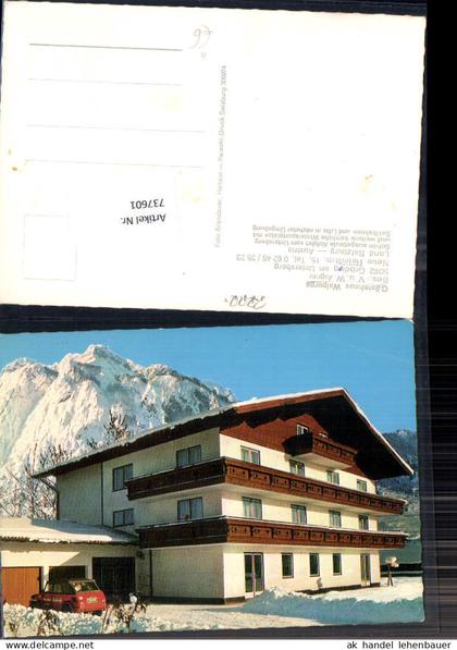 737601 Grödig bei Salzburg Untersberg Gästehaus Walpurga oldtimer Auto