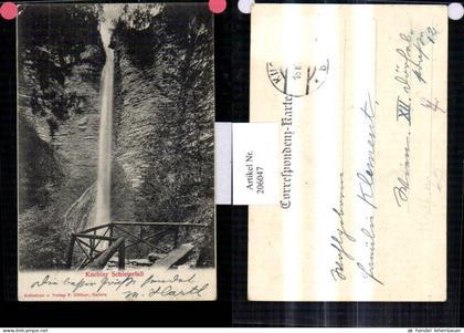 206047,Kuchler Schleierfall b. Kuchl Wasserfall