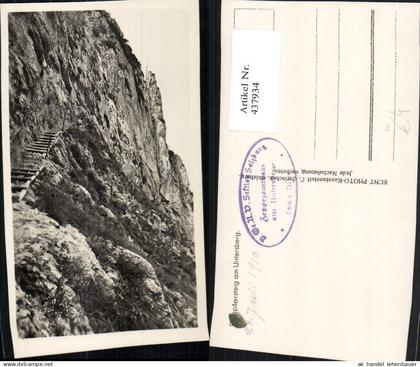 437934,Dopplersteig am Untersberg b. Grödig Felswand