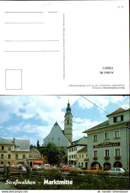 720021 Markt Straßwalchen Marktmitte m. Kirche