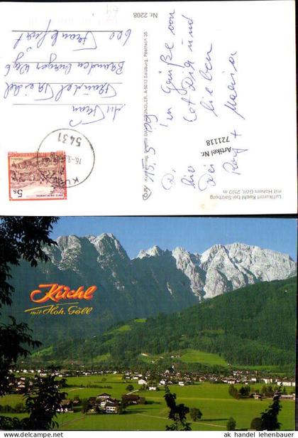 721118 Kuchl bei Salzburg Kuchl Bez. Hallein