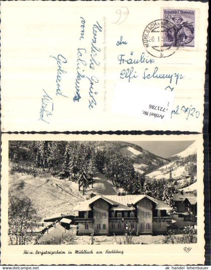 721786 Mühlbach am Hochkönig Mühlbach am Hochkönig Bez. St. Johann im Pongau