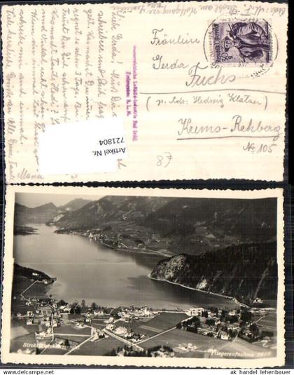 721804 Strobl Strobl Bez. Salzburg-Umgebung Fliegeraufnahme