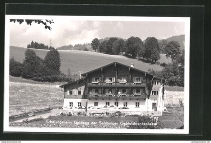 AK Goldegg, Erholungsheim Goldegg der Salzburger Gebietskrankenkasse