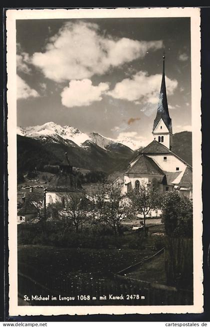 AK St. Michael im Lungau, Ortsansicht mit Kareck