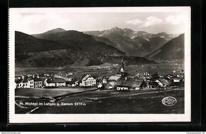 AK St. Michael im Lungau, Panirama mit Kareck