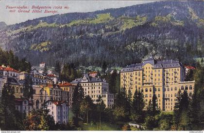 AUSTRIA - Tauerbahn - Badgastein mit Grand Hotel Europe