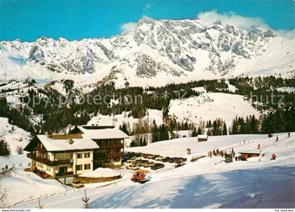 Dienten Hochkoenig Alpengasthof uebergossene Alm
