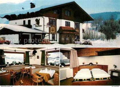 Goldegg Gasthof Pension Kreuzer Fremdenzimmer Winterlandschaft