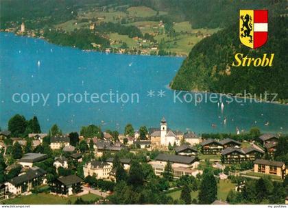 Strobl Wolfgangsee Fliegeraufnahme