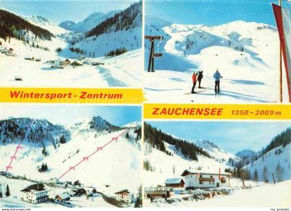 Zauchensee Altenmarkt im Pongau Salzburg AT Panorama Skilifte Wintersport Zentru