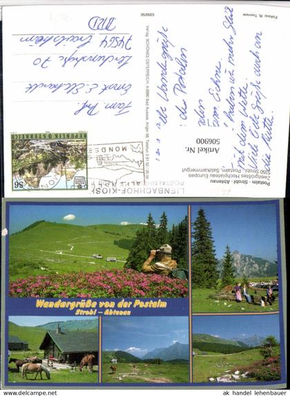 506900,Strobl Postalm Almhütte Mehrbildkarte