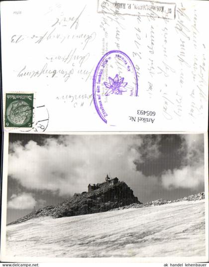 605493,Foto Ak Rauris Zittelhaus Winteransicht Stempel Kolm Saigurn Post Rauris