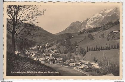 (6735) Foto AK Mühlbach am Hochkönig, Panorama 1941