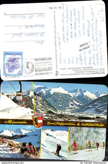 721560 Bad Hofgastein Bad Hofgastein Bez. St. Johann im Pongau