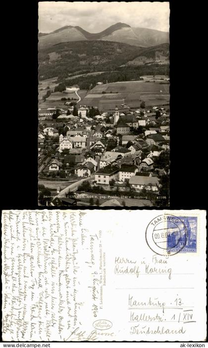 Ansichtskarte Tamsweg Ortsansicht Tamsweg mit Preber 1960