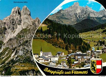 Filzmoos Teilansicht Bischofsmuetze