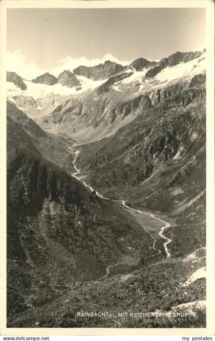 Krimml Rainbachtal Reichenspitzgruppe