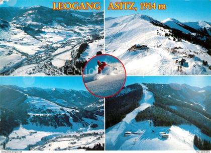 Leogang Asitz Huetten Skigebiet