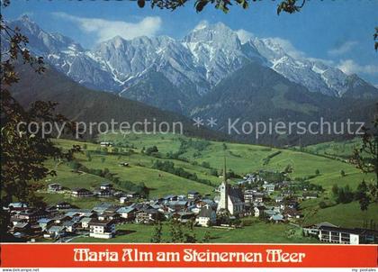 Maria Alm Steinernen Meer Luftbild