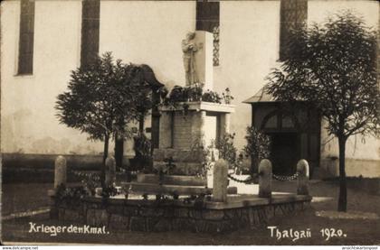 Photo CPA Thalgau in Salzburg, Kriegerdenkmal