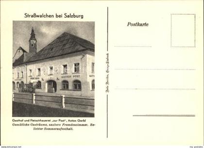 Strasswalchen Gasthaus Fleischerei Zur Post