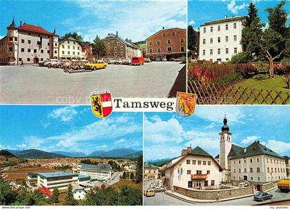 Tamsweg Lungau AT Alter Markt Panorama Rathaus