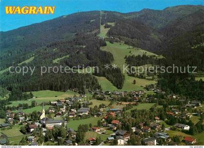 Wagrain Salzburg Fliegeraufnahme