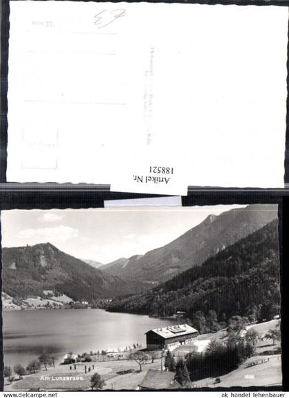 188521,Am Lunzersee b. Lunz am See