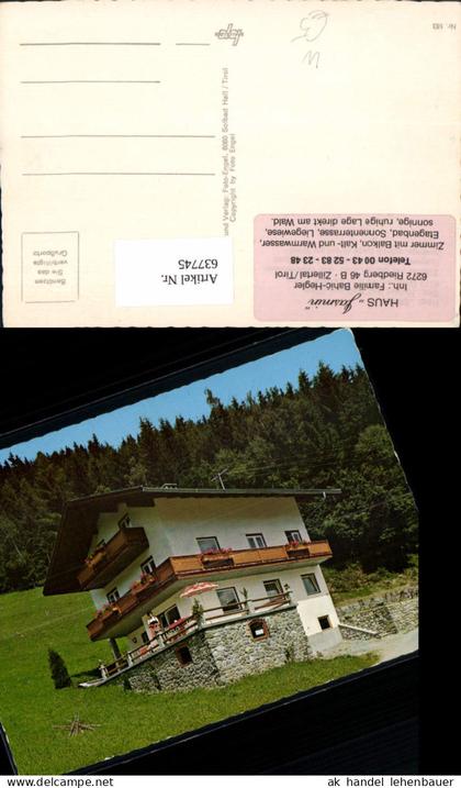 637745,Ried im Zillertal Riedberg i. Zillertal Haus Jasmin