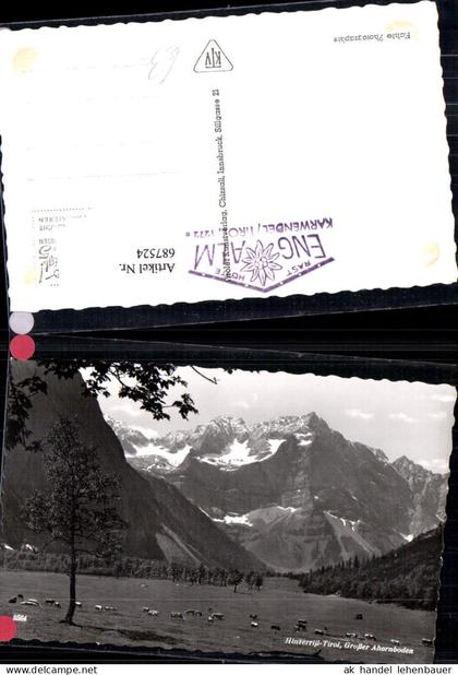 687524 Hinterriß Tirol Ahornboden Schwaz Vomp
