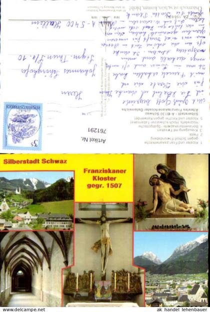 761291 Schwaz Franziskanerkloster Bez. Schwaz